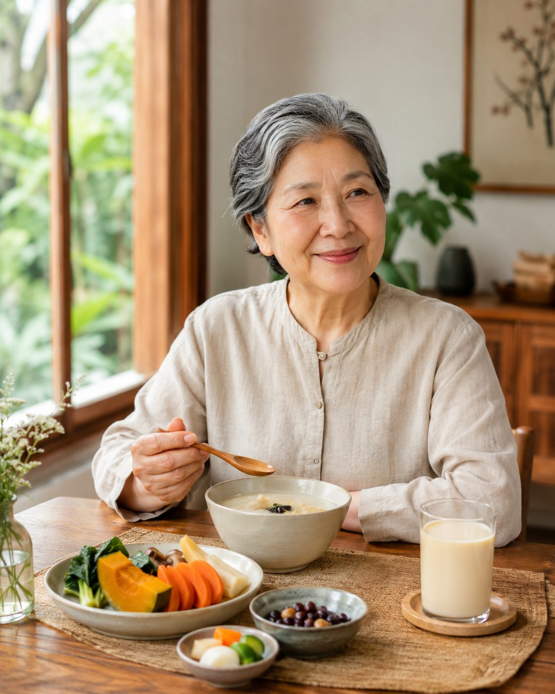 Thực dưỡng chữa lành cho người cao tuổi trong đời sống an yên