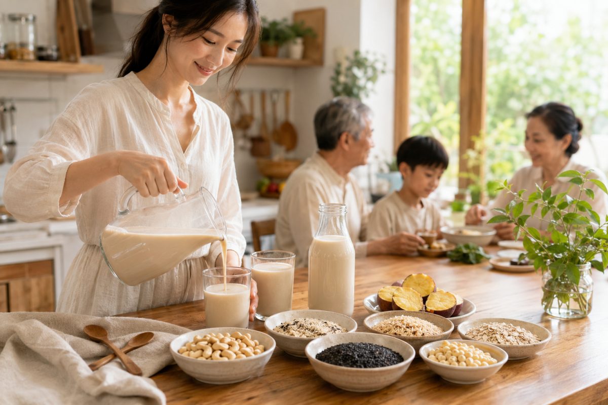 Sữa hạt thực dưỡng là gì với nguyên liệu hạt tự nhiên