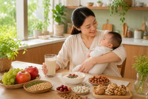 Sữa hạt cho mẹ sau sinh chăm sóc đầu kỳ trong bữa phụ lành mạnh