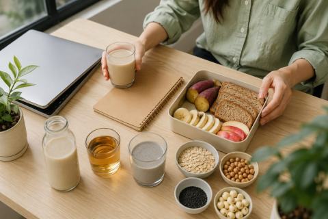 Gợi ý đồ uống thực vật cho người ăn chay trong bữa phụ văn phòng